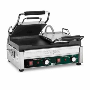 Waring WFG300 Tostato Ottimo Dual Flat Toasting Grill - 240V (17" x 9.25" cooking surface)