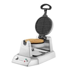 Waring WWD180X Heavy-Duty Classic Waffle Maker with Serviceable Plates - 120V, 1200W