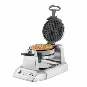 Waring WWD200 Heavy-Duty Double Vertical Classic Waffle Maker - 120V, 1300W
