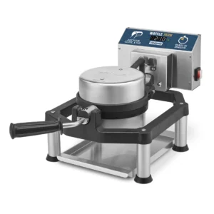 Waring WWHD500 Heavy-Duty Double Cast-Iron Belgian Waffle Maker - 120V, 1600W