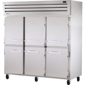 True STA3R-6HS-HC 78" Three Section Reach-In Refrigerator