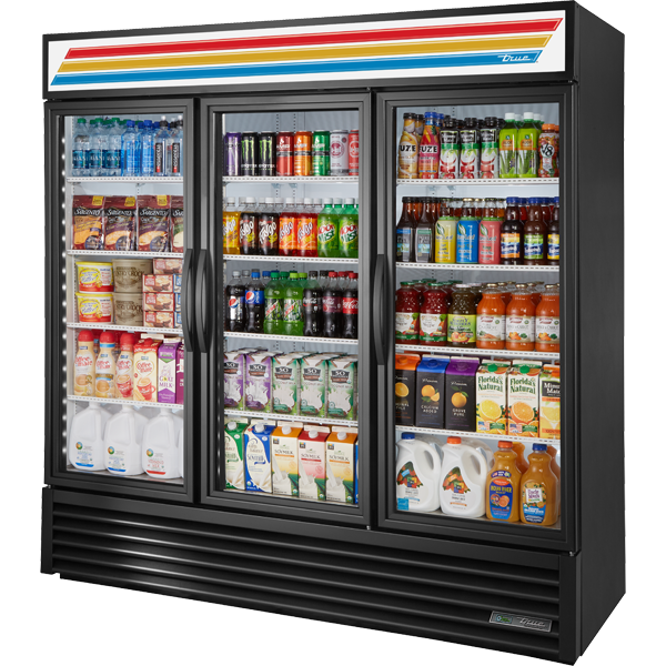 True GDM-72-HC~TSL01 78" Glass Door Merchandiser Refrigerator
