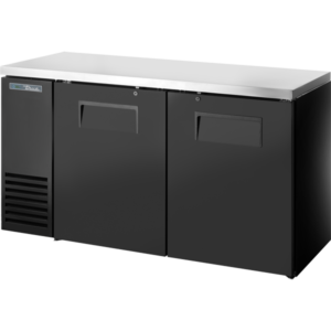 True TBB24-60-2S-Z1-SFT-B-1 60" Back Bar Cooler