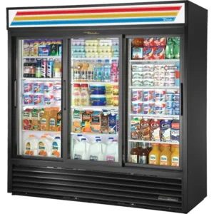True GDM-69-HC-LD 78" Glass Door Merchandiser Refrigerator