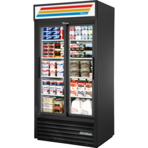 True GDM-33-HC-LD 40" Glass Door Merchandiser Refrigerator