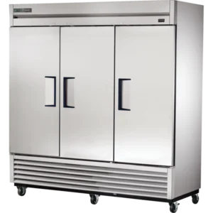 True T-72F-HC 78" Three Section Reach-In Freezer